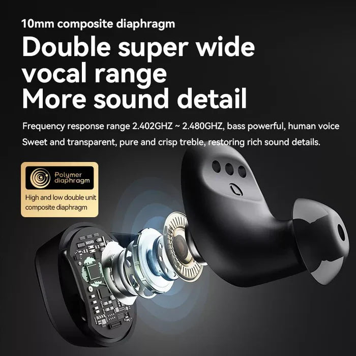 Sanag T10 In Ear Bluetooth Smart TWS Earbuds / Black Sanag T10 In Ear Bluetooth Smart TWS Earbuds / Black
